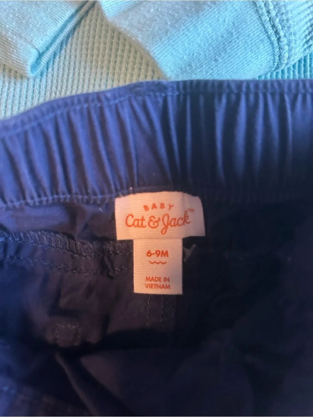 Cat & Jack Baby 5-Piece Set in Teal, Navy & Gray